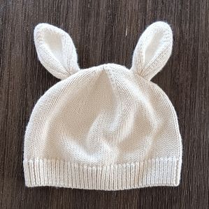 Bunny Ears Knit Hat 0-3M